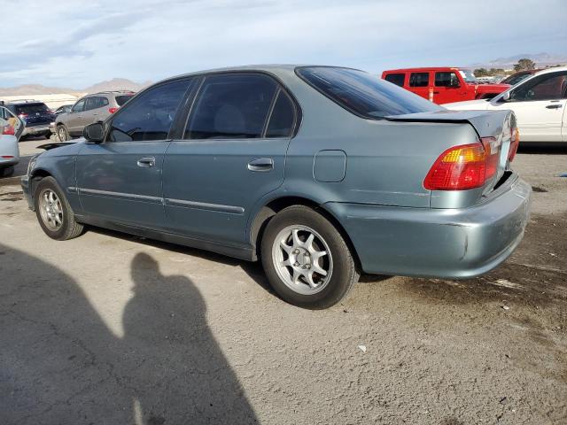 2HGEJ6617YH545899 - 2000 HONDA CIVIC BASE BLUE photo 2