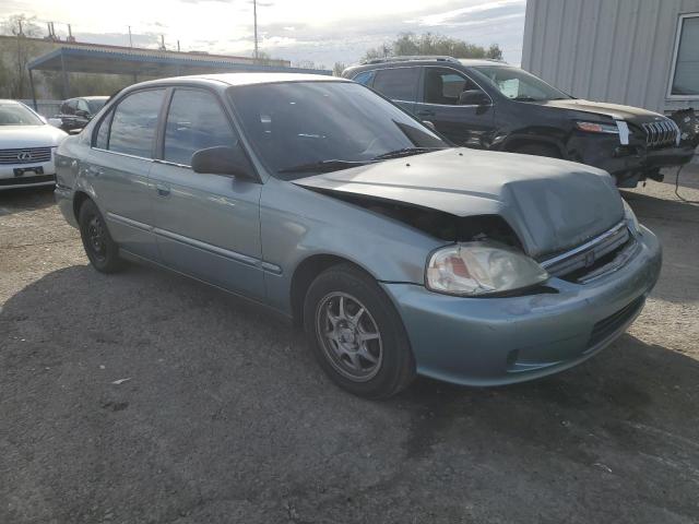 2HGEJ6617YH545899 - 2000 HONDA CIVIC BASE BLUE photo 4