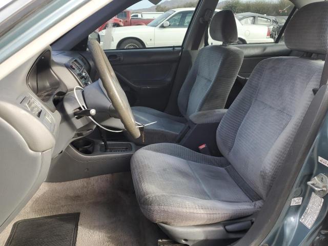 2HGEJ6617YH545899 - 2000 HONDA CIVIC BASE BLUE photo 7