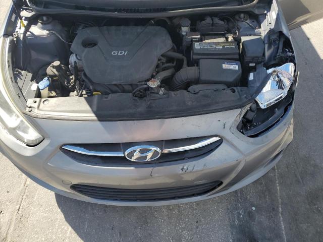 KMHCT4AE7GU963062 - 2016 HYUNDAI ACCENT SE GRAY photo 11