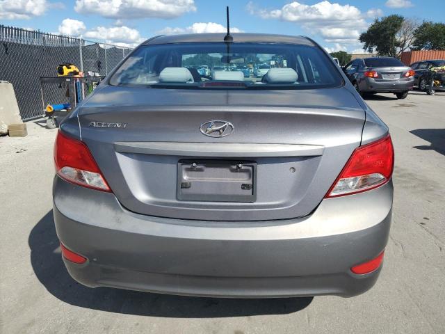 KMHCT4AE7GU963062 - 2016 HYUNDAI ACCENT SE GRAY photo 6