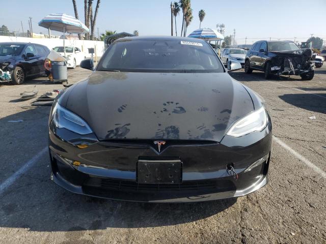 5YJSA1E52MF443578 - 2021 TESLA MODEL S BLACK photo 5