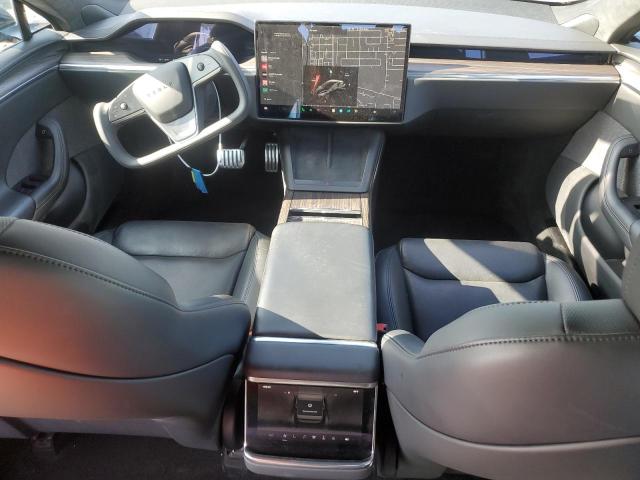 5YJSA1E52MF443578 - 2021 TESLA MODEL S BLACK photo 8