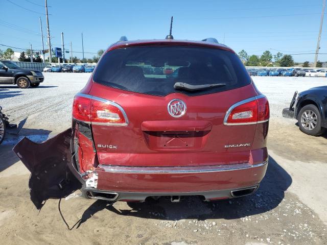 5GAKRCKD6GJ241535 - 2016 BUICK ENCLAVE BURGUNDY photo 6