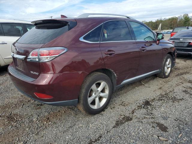 2T2BK1BA5EC237705 - 2014 LEXUS RX 350 BASE BURGUNDY photo 3