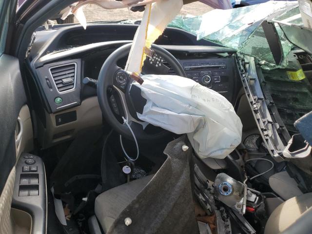 19XFB2F55EE241120 - 2014 HONDA CIVIC LX RED photo 8