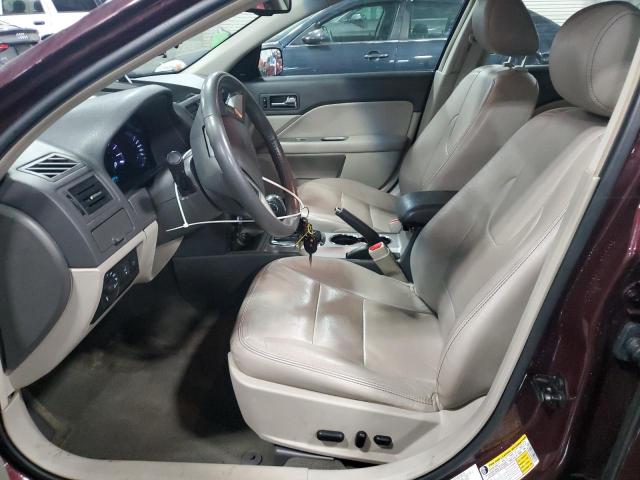 3FAHP0JG6BR305747 - 2011 FORD FUSION SEL MAROON photo 7
