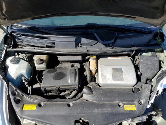 JTDKB20U687773785 - 2008 TOYOTA PRIUS GREEN photo 11