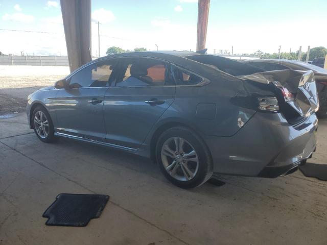 5NPE34AF1JH725649 - 2018 HYUNDAI SONATA SPORT ნაცრისფერი ფოტო 2