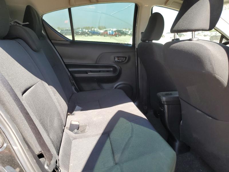 JTDKDTB39G1120602 - 2016 TOYOTA PRIUS C BLACK photo 10
