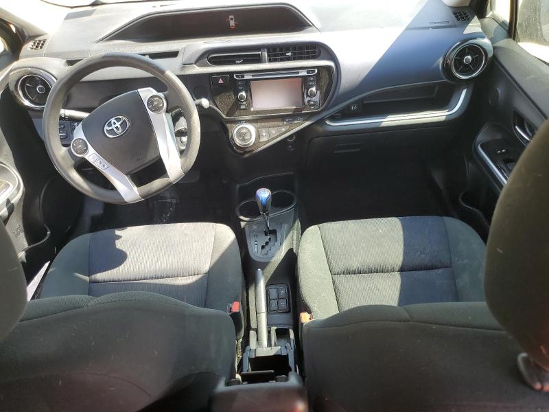 JTDKDTB39G1120602 - 2016 TOYOTA PRIUS C BLACK photo 8