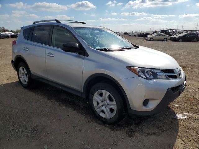 JTMZFREV7FJ054171 - 2015 TOYOTA RAV4 LE SILVER photo 4