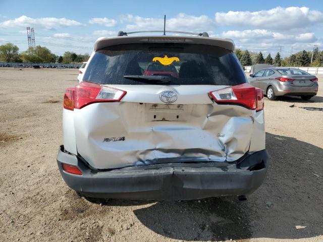 JTMZFREV7FJ054171 - 2015 TOYOTA RAV4 LE SILVER photo 6