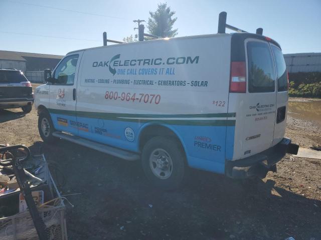 1GCWGAFG7K1276043 - 2019 CHEVROLET EXPRESS G2 Ақ фото 2