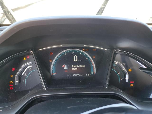 SHHFK7H68LU406523 - 2020 HONDA CIVIC EX GRAY photo 9