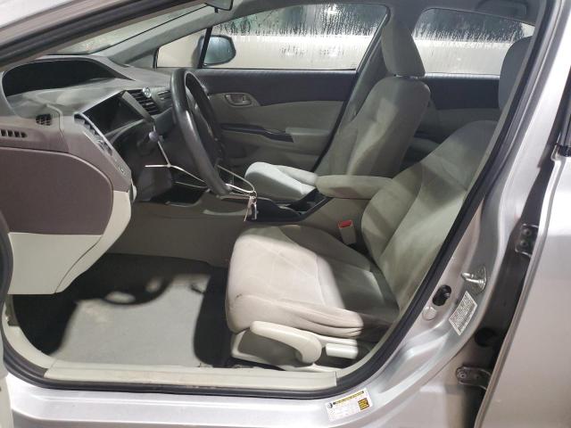 19XFB2F51CE307854 - 2012 HONDA CIVIC LX Gümüş foto 7