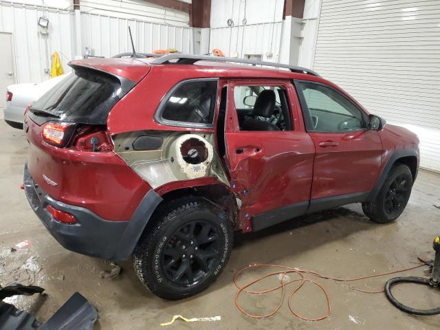 1C4PJMBS1HW569238 - 2017 JEEP CHEROKEE TRAILHAWK RED photo 3