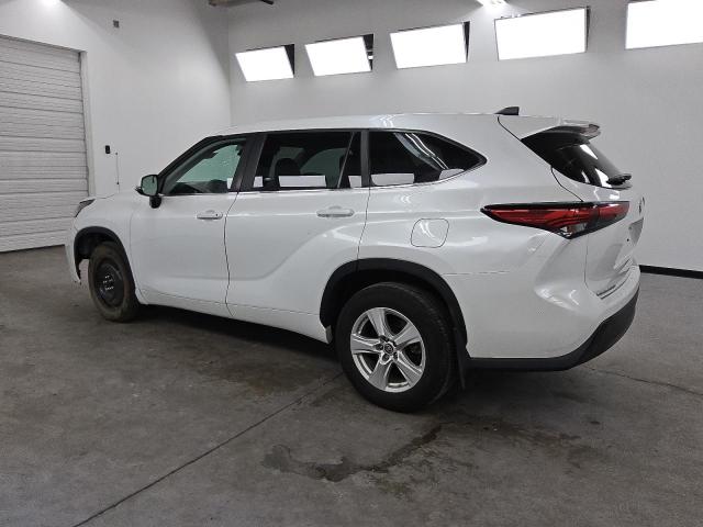 5TDKDRAH0PS020035 - 2023 TOYOTA HIGHLANDER L WHITE photo 2