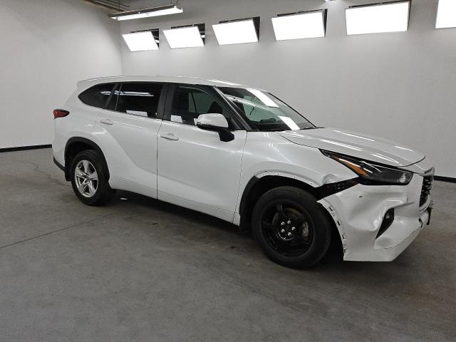 5TDKDRAH0PS020035 - 2023 TOYOTA HIGHLANDER L WHITE photo 4