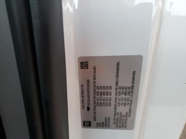 3GCNAAEKXPG352589 - 2023 CHEVROLET SILVERADO C1500 白色 照片 12