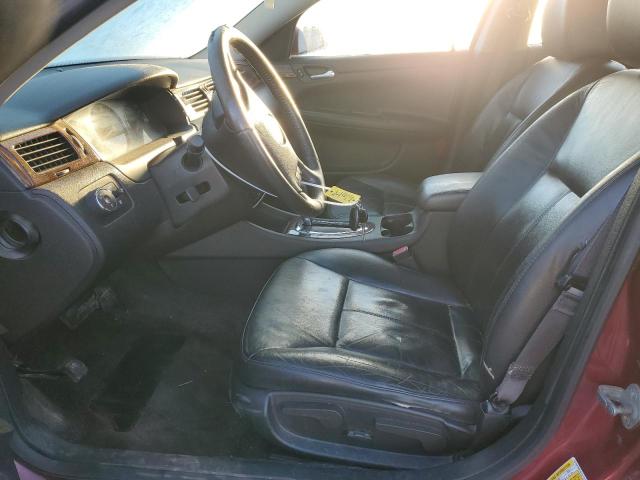 2G1WG5EK1B1291220 - 2011 CHEVROLET IMPALA LT 勃艮第红 照片 7