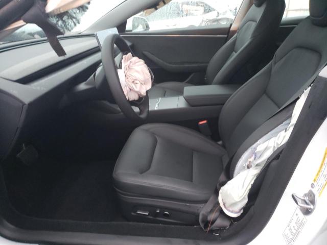 5YJ3E1EB7SF083588 - 2025 TESLA MODEL 3 白色 照片 7