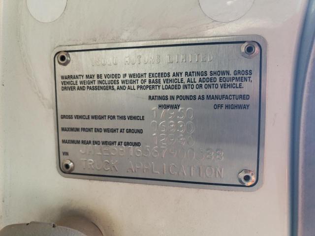 JALE5B16567900588 - 2006 ISUZU NQR WHITE photo 12