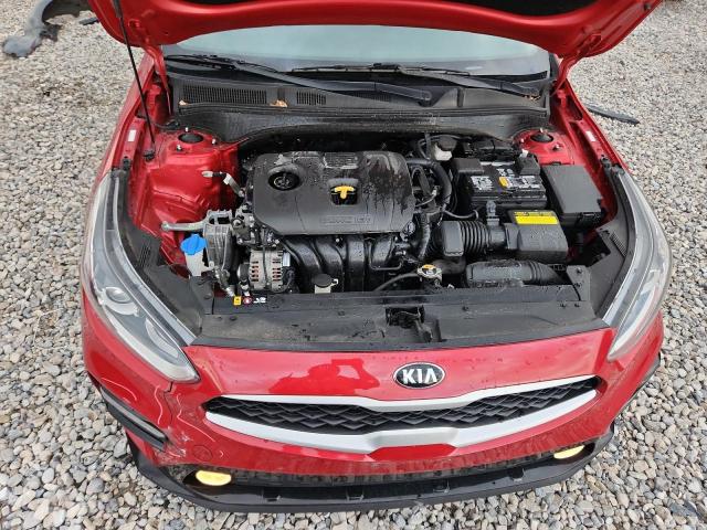 3KPF24ADXME371368 - 2021 KIA FORTE FE RED photo 11