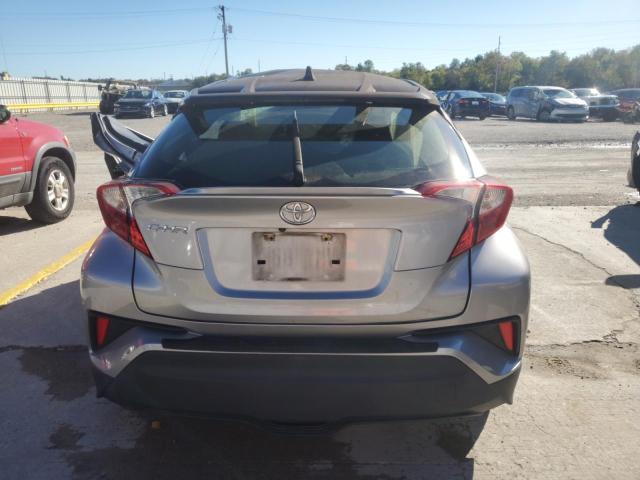 JTNKHMBX4K1015564 - 2019 TOYOTA C-HR XLE Grau Foto 6