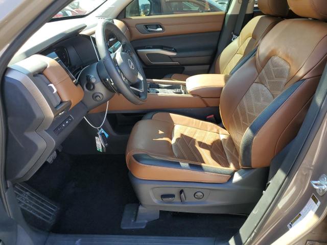 5N1DR3DK5RC240673 - 2024 NISSAN PATHFINDER PLATINUM Qəhvəyi foto 7