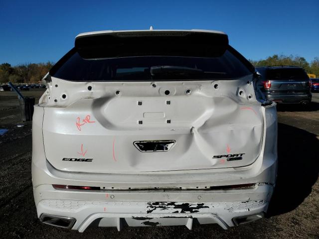 2FMPK4AP1GBC03432 - 2016 FORD EDGE SPORT Biały zdjęcie 6