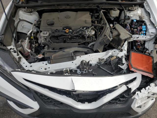 4T1G11AK3RU844763 - 2024 TOYOTA CAMRY SE NIGHT SHADE WHITE photo 11