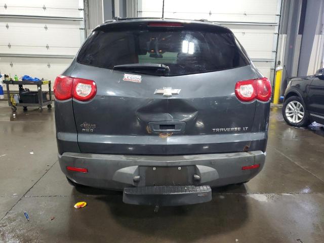 1GNKVGED8BJ126125 - 2011 CHEVROLET TRAVERSE LT GRAY photo 6