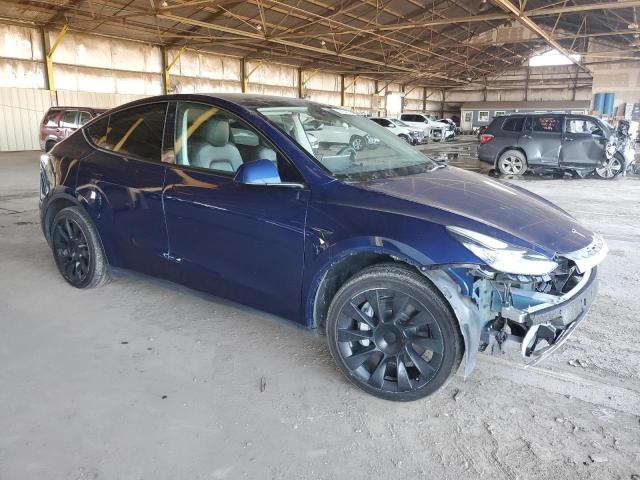 7SAYGAEE2PF582870 - 2023 TESLA MODEL Y Bleu photo 4