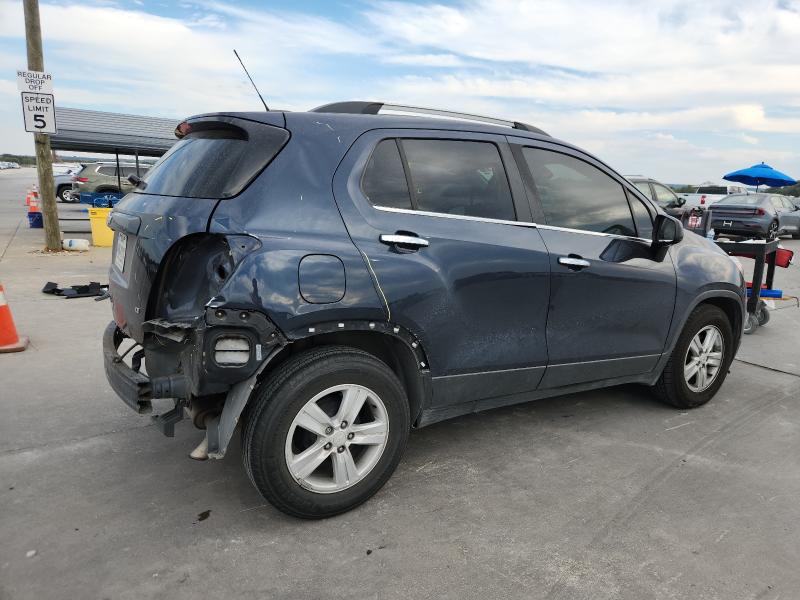 3GNCJLSB4JL261752 - 2018 CHEVROLET TRAX 1LT Көк фото 3