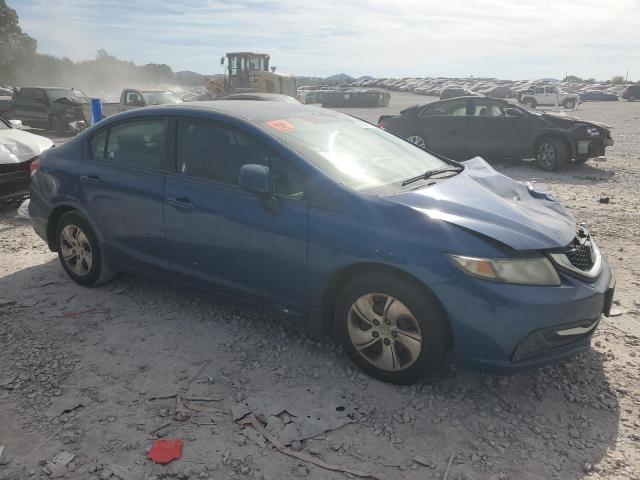 2HGFB2F58DH603428 - 2013 HONDA CIVIC LX 蓝色 照片 4
