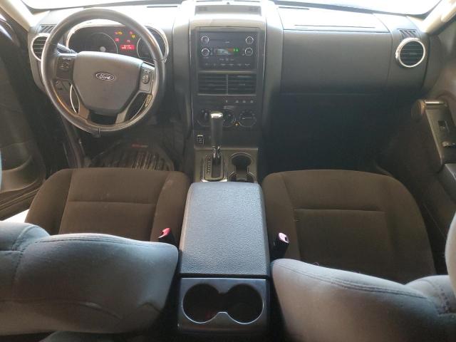 1FMEU7DE5AUA37043 - 2010 FORD EXPLORER XLT BLACK photo 8