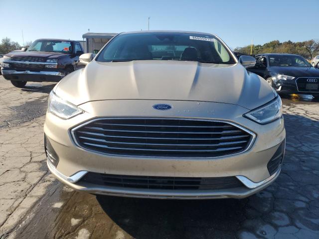 3FA6P0CD8KR177005 - 2019 FORD FUSION SEL Beige Foto 5