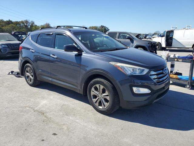 5XYZUDLBXEG196546 - 2014 HYUNDAI SANTA FE S BLUE photo 4