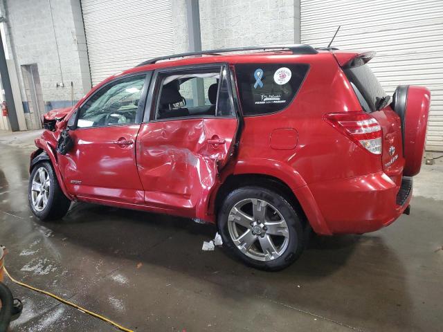 2T3RF4DV1AW054844 - 2010 TOYOTA RAV4 SPORT RED photo 2