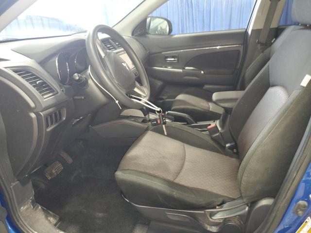 JA4AR3AU9JZ010711 - 2018 MITSUBISHI OUTLANDER ES Bleu photo 7