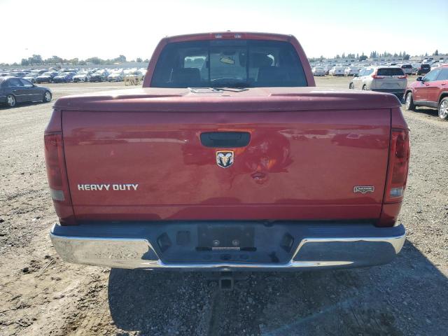 3D7KR28C56G282591 - 2006 DODGE RAM 2500 ST BURGUNDY photo 6