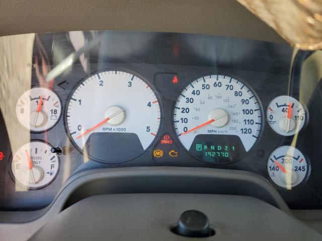 3D7KR28C56G282591 - 2006 DODGE RAM 2500 ST BURGUNDY photo 9