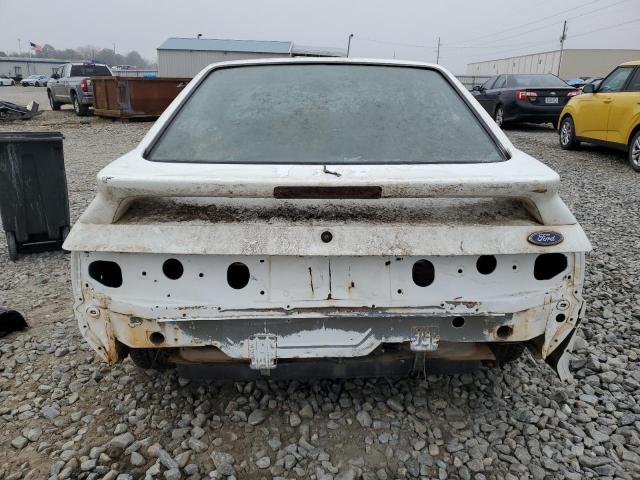 1FACP42E6NF103426 - 1992 FORD MUSTANG GT WHITE photo 6