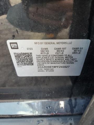 1G1ZD5ST8PF241627 - 2023 CHEVROLET MALIBU LT Grafitowy zdjęcie 13