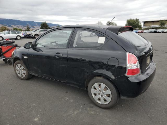 KMHCM36C49U139425 - 2009 HYUNDAI ACCENT GS BLACK photo 2