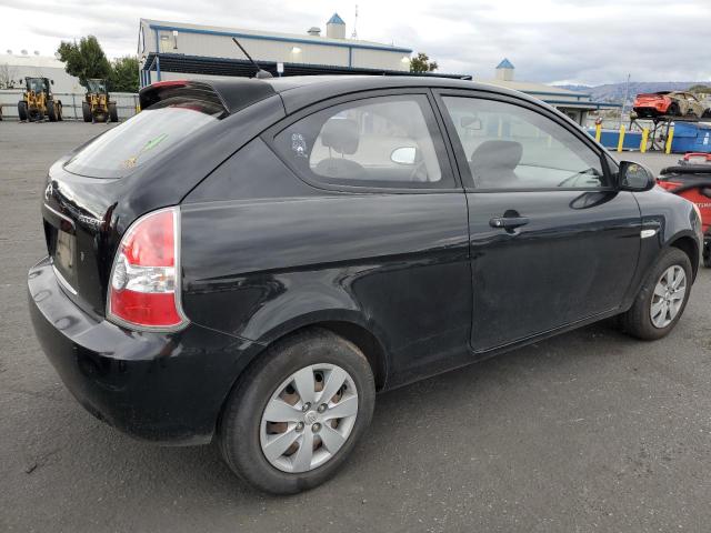 KMHCM36C49U139425 - 2009 HYUNDAI ACCENT GS BLACK photo 3