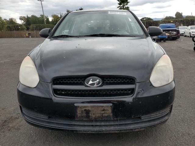 KMHCM36C49U139425 - 2009 HYUNDAI ACCENT GS BLACK photo 5