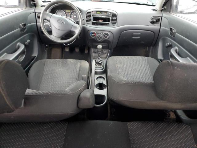 KMHCM36C49U139425 - 2009 HYUNDAI ACCENT GS BLACK photo 8