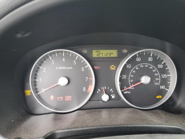 KMHCM36C49U139425 - 2009 HYUNDAI ACCENT GS BLACK photo 9